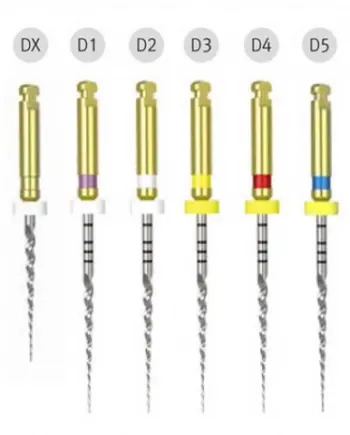 Dia-PT Nickel Titanium Files 25mm ass.D1-D4 DiaDent