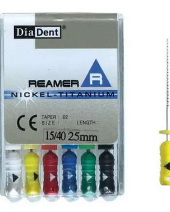 Reamer NiTi 21mm 15-40 Diadent