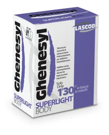 Ghenesyl addition curing silic. Superlight body 50ml NS