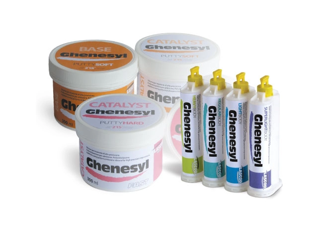 Ghenesyl addition curing silic. putty soft 2x300ml- Fast