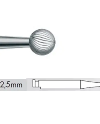 Cel.Borer okrugli RA 22.5mm 010 / 0023 Maillefer