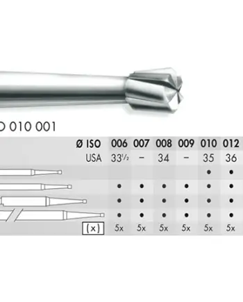 Kar.Borer RA Inverted cone 010 Maillefer